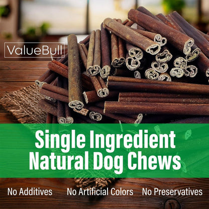 ValueBull Beef Collagen Sticks, 6 Inch Super Jumbo Chews, 10 Count - X-Jumbo - 10 Sticks