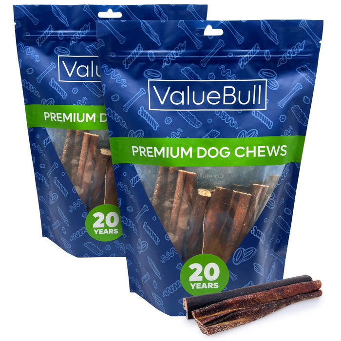 ValueBull Beef Collagen Sticks for Dogs, Varied Shapes & Sizes, 2 Pound - Varied - 2 Pound
