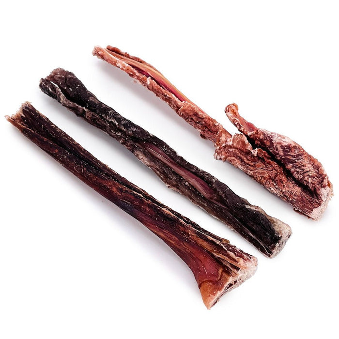 ValueBull Beef Jerky Gullet Sticks, Premium Dog Chews, 5-6 Inch, 25 Count - Gullet - 25 Sticks