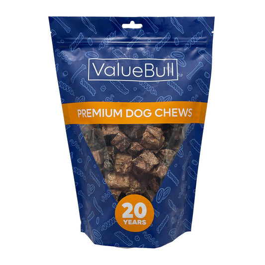 ValueBull Beef Lung Cubes for Dogs, 1 Pound