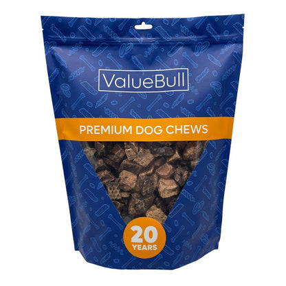 ValueBull Beef Lung Cubes for Dogs, 2 Pounds - Cubes - 2 Pound