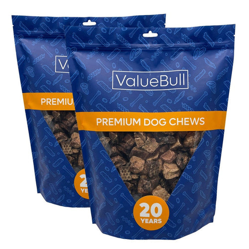 ValueBull Beef Lung Cubes for Dogs, 4 Pounds - Cubes - 4 Pound