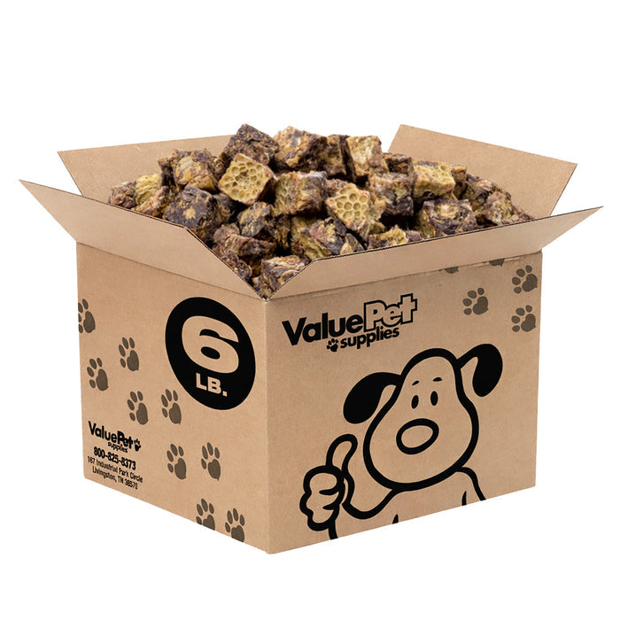 ValueBull Beef Lung Cubes for Dogs, 6 Pounds - Cubes - 6 Pound