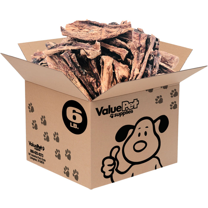 ValueBull Beef Lung Sticks, Premium 6 Pounds - Stick - 6 Pound