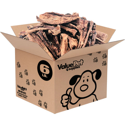 ValueBull Beef Lung Sticks, Premium 6 Pounds - Stick - 6 Pound