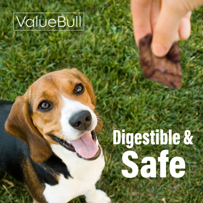 ValueBull Beef Lung Wafers, Premium 6 Pounds - Wafers - 6 Pound