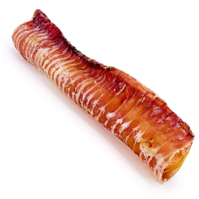 ValueBull Beef Trachea Dog Chews 10-12 Inch, 40 Count Bulk Pack - Beef - 40 Tubes