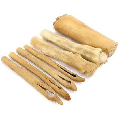ValueBull Cow Tails, Varied Shape Dog Chews, 20 Pounds Bulk Pack - Tails - 20 Pounds
