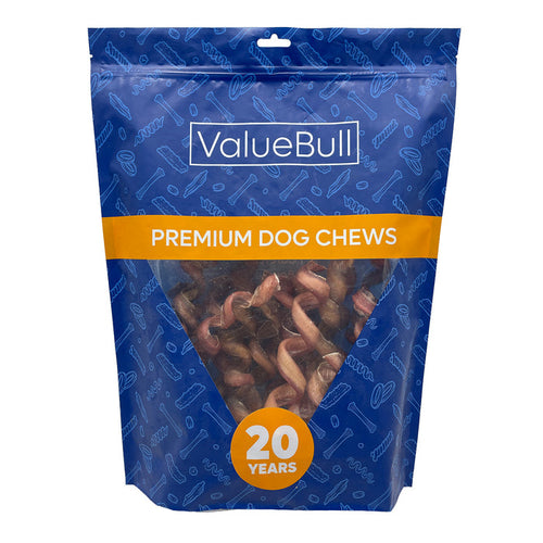 ValueBull Curly Bully Sticks for Dogs, 6-9 Inch, 25 Count - Spirals - 25 Sticks