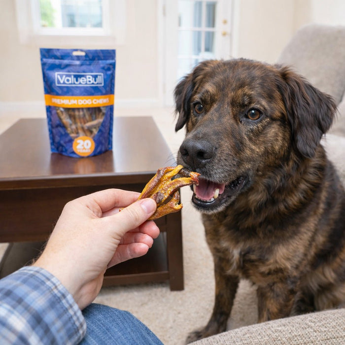 ValueBull Duck Feet for Dogs, 400 Count Bulk Pack - Duck - 400 Feet