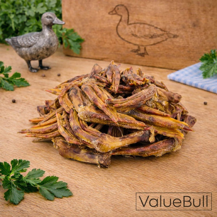 ValueBull Duck Feet for Dogs, 400 Count Bulk Pack - Duck - 400 Feet