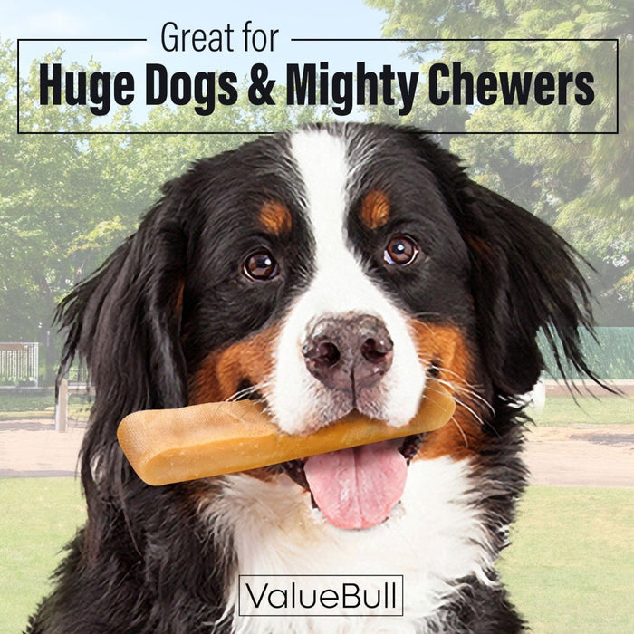 ValueBull Himalayan Yak Cheese Dog Chews, Extra Extra Large, 6 Pound Bulk Pack