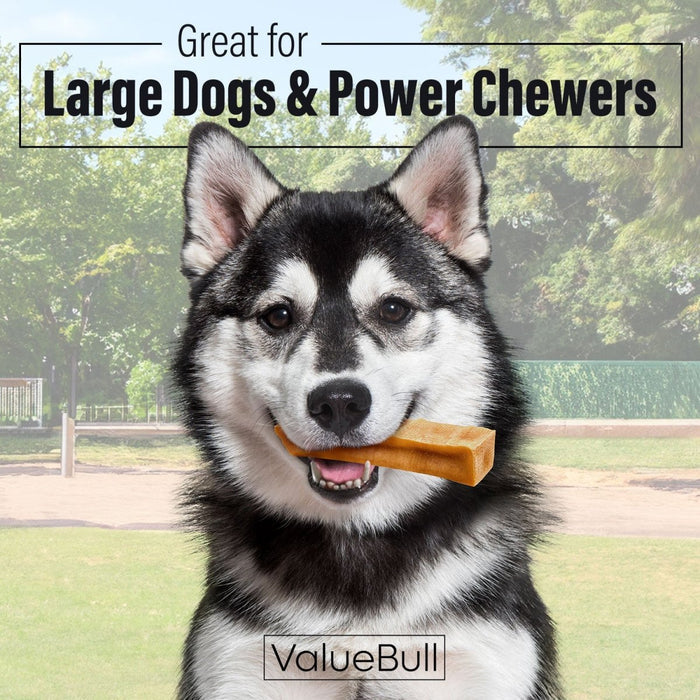 ValueBull Himalayan Yak Cheese Dog Chews, Extra Large, 6 Pound Bulk Pack - X-Large - 6 LB