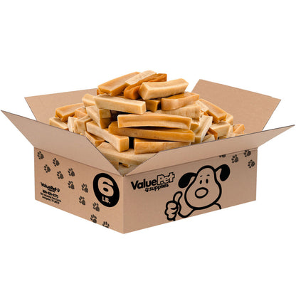 ValueBull Himalayan Yak Cheese Dog Chews, Medium, 6 Pound Bulk Pack - Medium - 6 LB