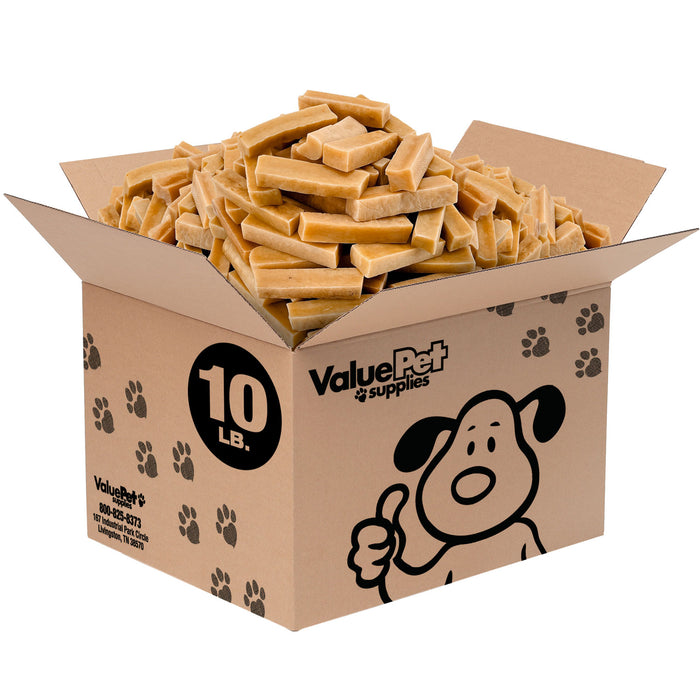 ValueBull Himalayan Yak Cheese Dog Chews, Small, 10 Pound Bulk Pack - Small - 10 LB