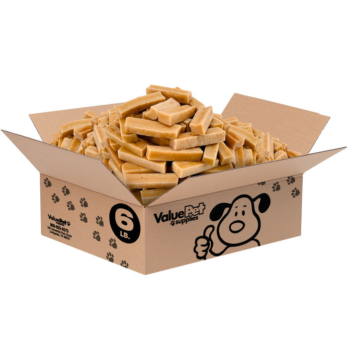 ValueBull Himalayan Yak Cheese Dog Chews, Small, 6 Pound Bulk Pack - Small - 6 LB