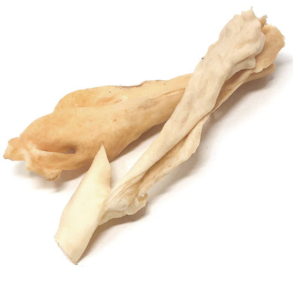 ValueBull Lamb Cheek Slices Dog Chews, Premium 5-6 Inch, 10 Count - Lamb Cheek - 10 Slices