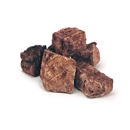 ValueBull Lamb Lung Cubes for Dogs, Premium, 1 Pound - Cubes - 1 Pound