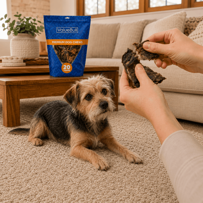 ValueBull Lamb Lung for Dogs, Varied Shapes and Sizes, 2 Pound - 2