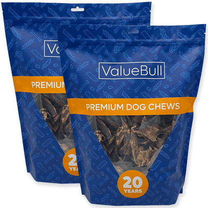 ValueBull Lamb Lung for Dogs, Varied Shapes and Sizes, 4 Pound - 4