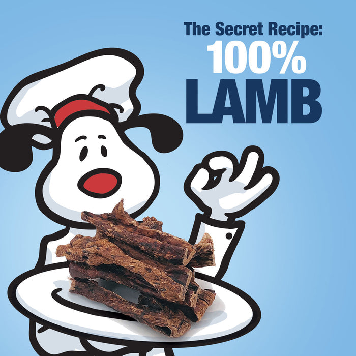ValueBull Lamb Lung Sticks for Dogs, Premium 40 Pounds Wholesale Pack - Lung - 40 Pound