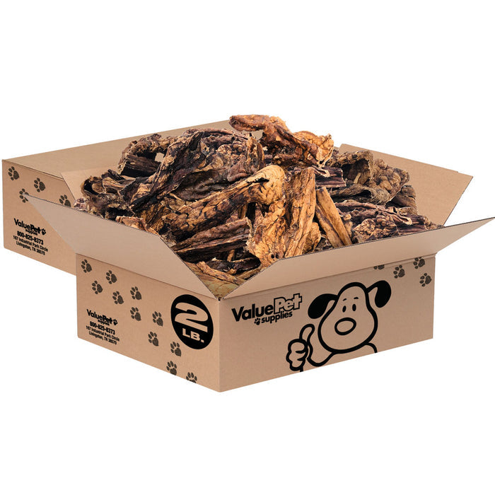 ValueBull Lamb Lung Sticks, Premium 4 Pounds Bulk Pack