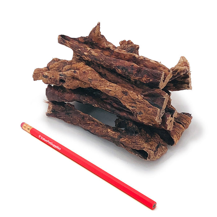 ValueBull Lamb Lung Sticks, Premium 6 Pounds Bulk Pack