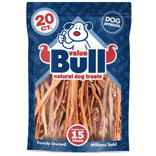 ValueBull Lamb Pizzle Sticks for Dogs, 20 Count - Pizzles - 20 Sticks