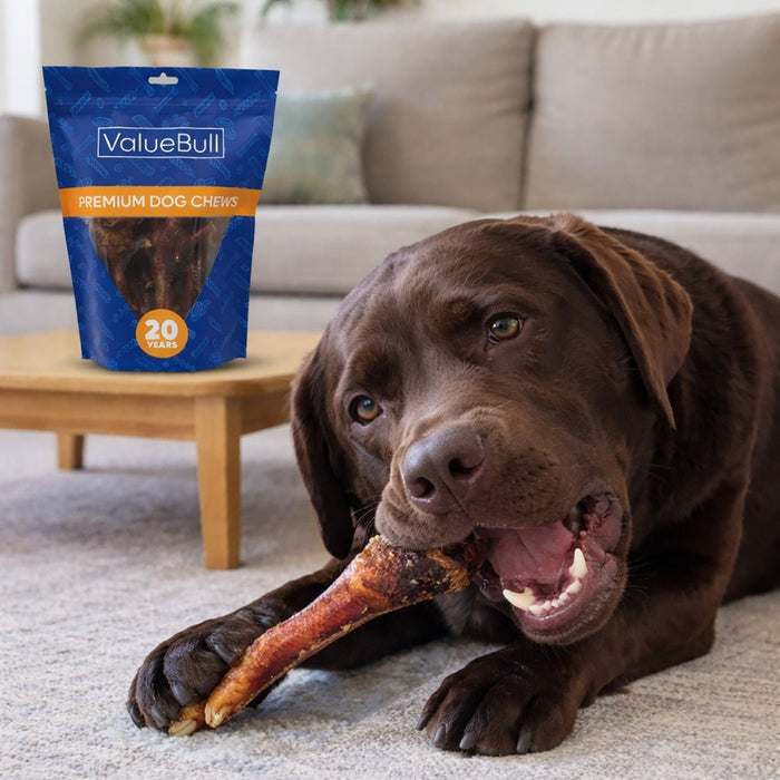 ValueBull Turkey Feet Dog Chews, 25 Count Bulk Pack - Turkey - 25 Feet
