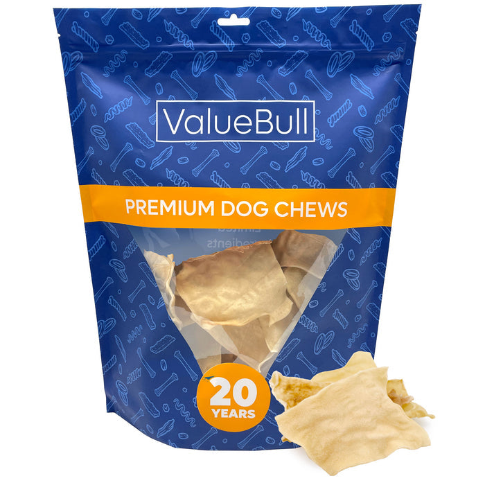 ValueBull USA Beef Collagen Chips Dog Chews, 25 Count - Natural - 25 Chips