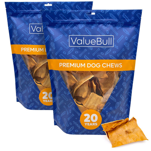 ValueBull USA Beef Collagen Chips Dog Chews, Chicken Flavor, 2 Pound - Chicken - 2 Pound