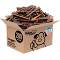 ValueBull USA Beef Collagen Sticks, 6 Inch Extra Thin Chews, 200 Count Bulk Pack - Extra Thin - 200 Sticks
