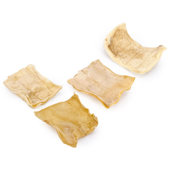 ValueBull USA Beef Rawhide Chips for Dogs, 50 Count - Natural - 50 Chips