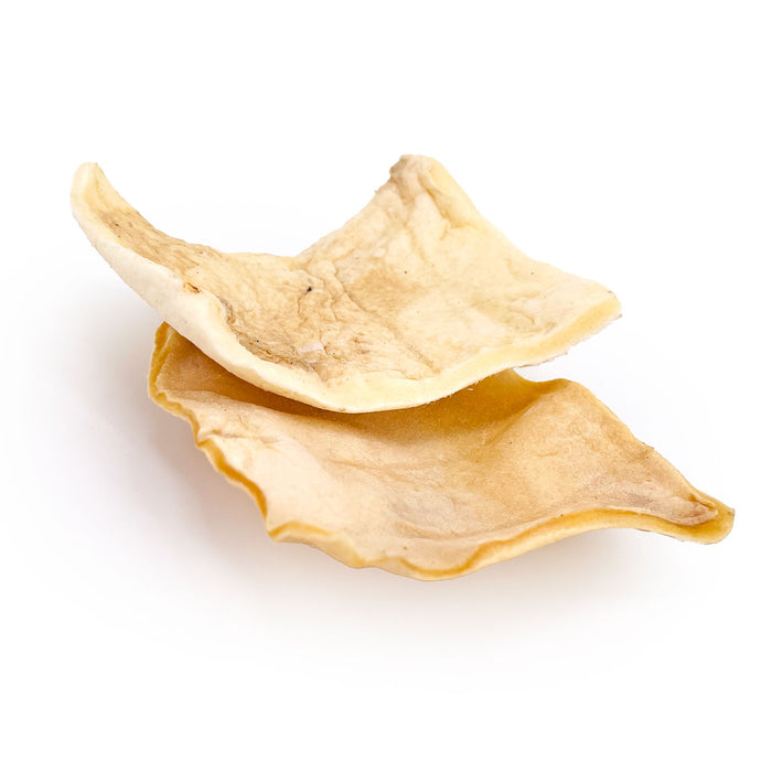 ValueBull USA Beef Rawhide Chips for Dogs, 50 Count - Natural - 50 Chips