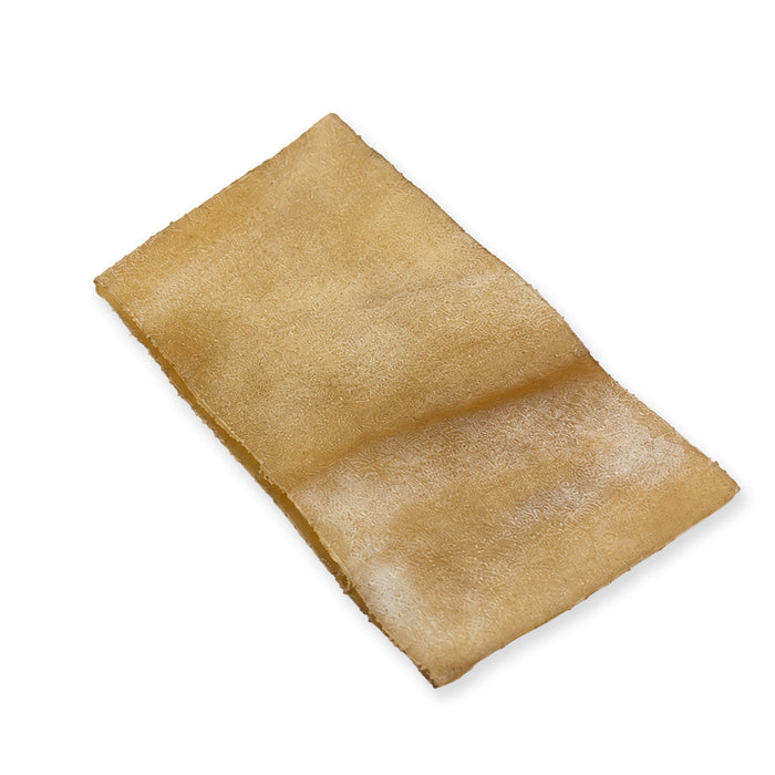 ValueBull USA Beef Rawhide Chips for Dogs, Smoked, 100 Count Bulk Pack - Smoked - 100 Chips