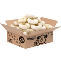 ValueBull USA Beef Rawhide Donut Ring Dog Chews, 25 Count Bulk Pack - Donut - 25 Rings