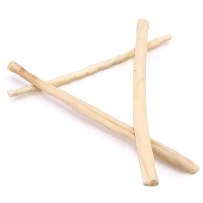 ValueBull USA Beef Rawhide Retriever Rolls for Dogs, Thin 10 Inch, 10 ct - Natural - 10 Rolls