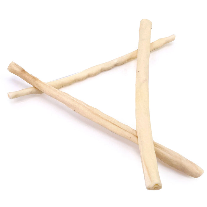 ValueBull USA Beef Rawhide Retriever Rolls for Dogs, Thin 10 Inch, 50 ct - Natural - 50 Rolls