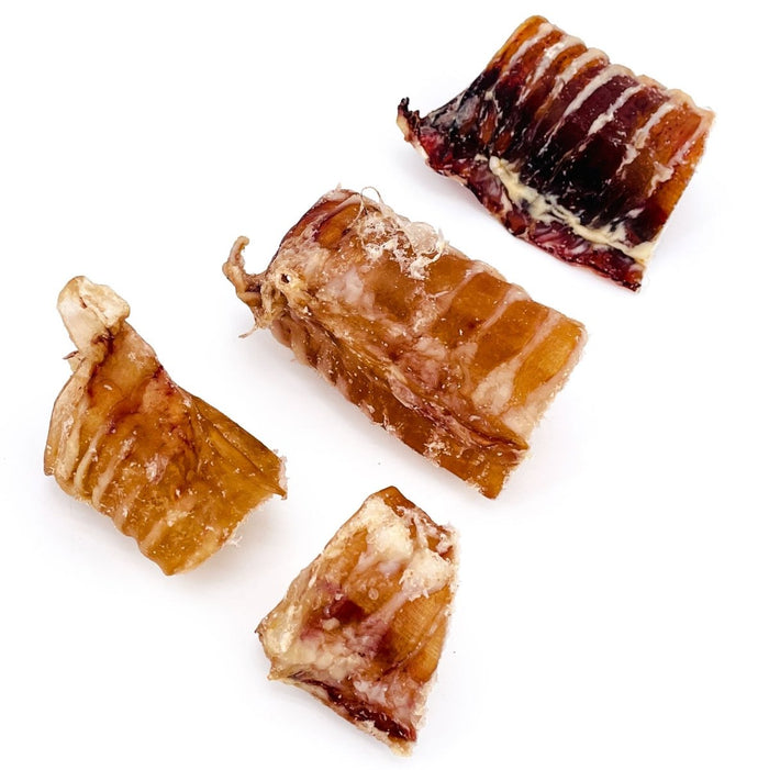 ValueBull USA Beef Trachea Bites for Small Dogs, 2 Pounds - Bites - 2 Pound