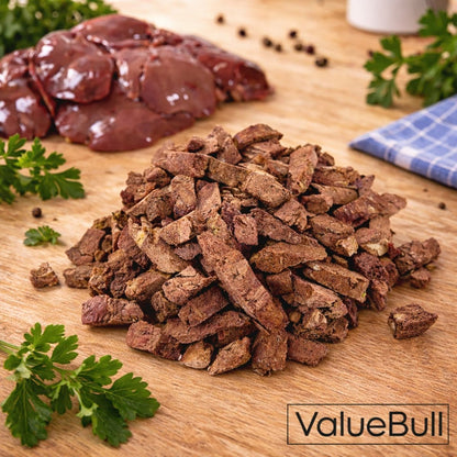ValueBull USA Freeze Dried Chicken Liver for Dogs & Cats, 4 Pound - Liver - 4 Pound