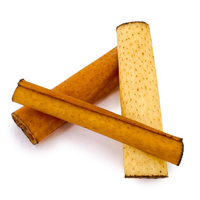 ValueBull USA Pork Hide Retriever Rolls for Dogs, 4 Inch Pig Skin Chews, 50 Count - ValuePetSupplies