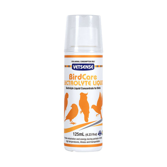VETSENSE BIRDCARE ELECTROLYTE LIQUID 125ML