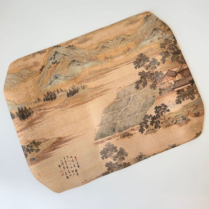 Zen Tea Mat – Absorbent, Non-Slip, Quick-Dry for Gong Fu Tea Rituals