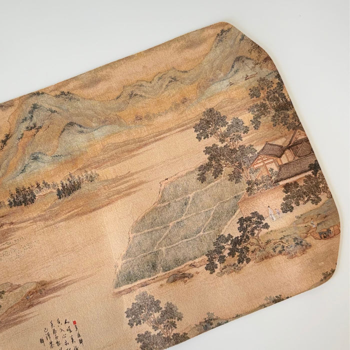 Zen Tea Mat – Absorbent, Non-Slip, Quick-Dry for Gong Fu Tea Rituals